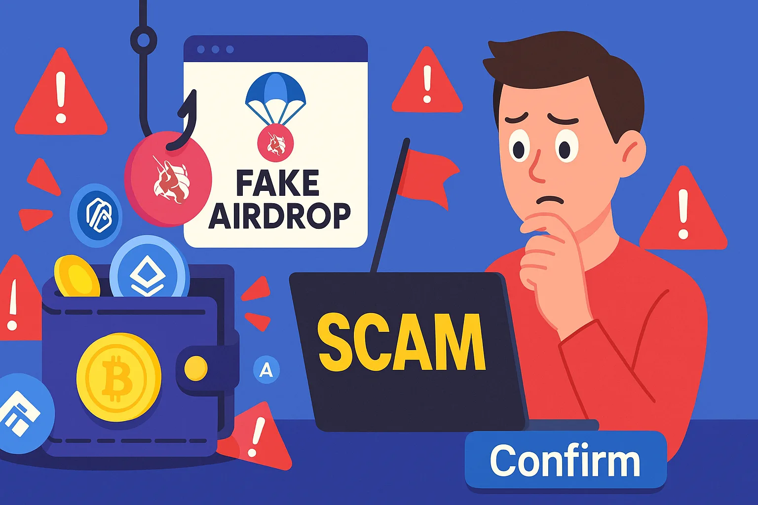 Airdrop Scams: The Most Common Traps and How to Stay Safe