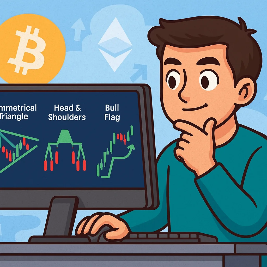 3 Essential Chart Patterns for Cryptocurrency Traders