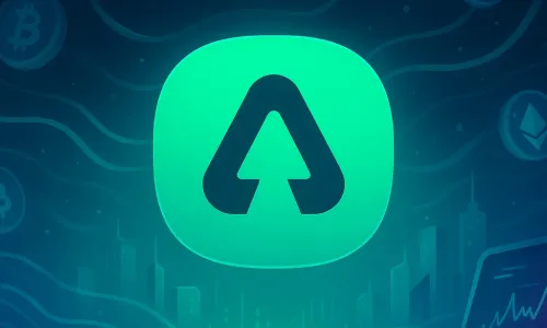 A colorful cartoon-style illustration representing the Hyperdrive airdrop opportunity in the DeFi world. The image features a futuristic dashboard, floating stablecoins, and a glowing user interface that highlights lending and borrowing activity within a vibrant sci-fi city.